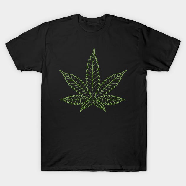 Royal Flush Free The Weed T-Shirt by The6ix